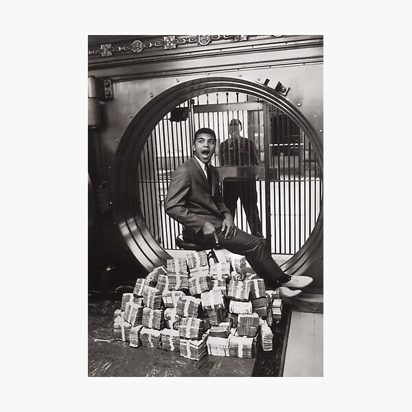 mohammed ali Photographic Print