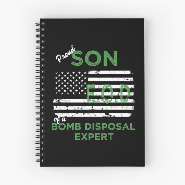 Item preview, Proud Son of a Bomb Disposal Expert EOD designed and sold by LarkDesigns.