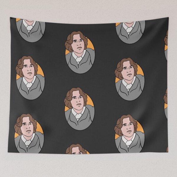 Item preview, Oscar Wilde oval portrait designed and sold by isstgeschichte.
