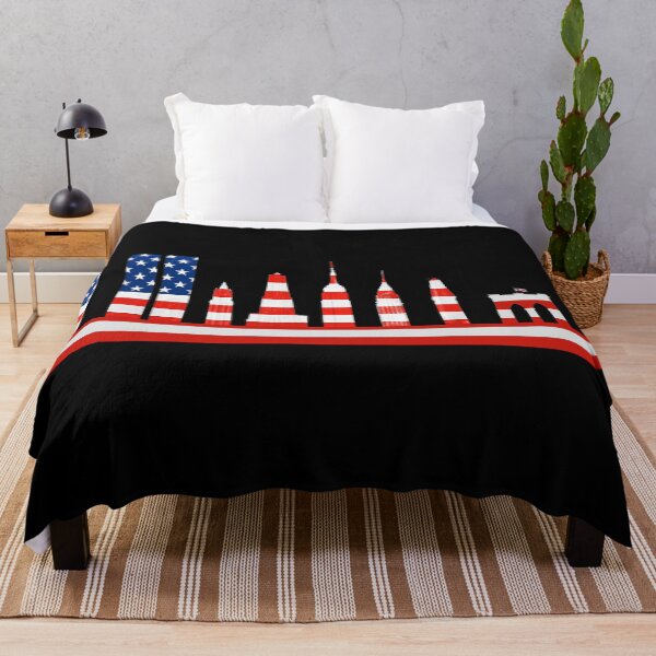 Item preview, American Flag York City Skyline designed and sold by Warren Paul Harris.