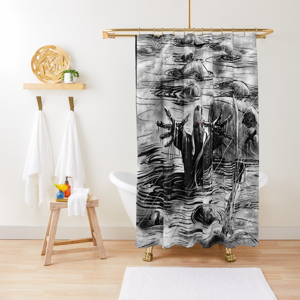 "Jason Hugs " Shower Curtain by DougSQ | Redbubble