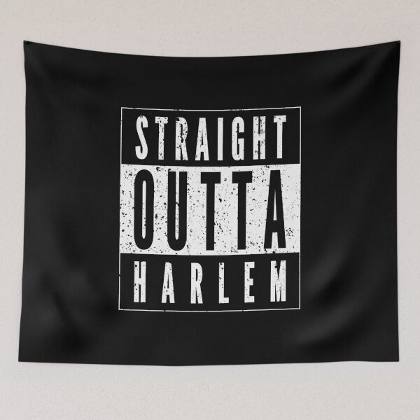 Artikelvorschau, Gerade Outta Harlem Distressed Vintage Look entworfen und verkauft von LarkDesigns.