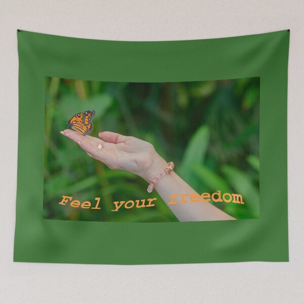 Item preview, Monarch butterfly on hand, feel your freedom designed and sold by Martin Leber.