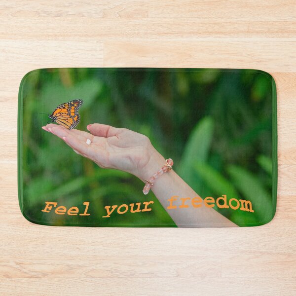Item preview, Monarch butterfly on hand, feel your freedom designed and sold by Martin Leber.