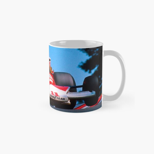 Hill Formula One Car Retro Mug British Classic Clark F1 Stewart Hunt