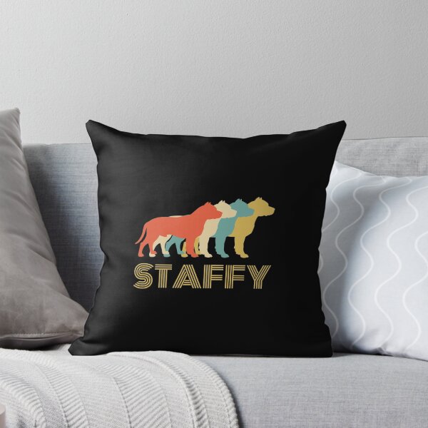 Item preview, Staffordshire Bull Terrier Staffy Dog Vintage Look designed and sold by LarkDesigns.