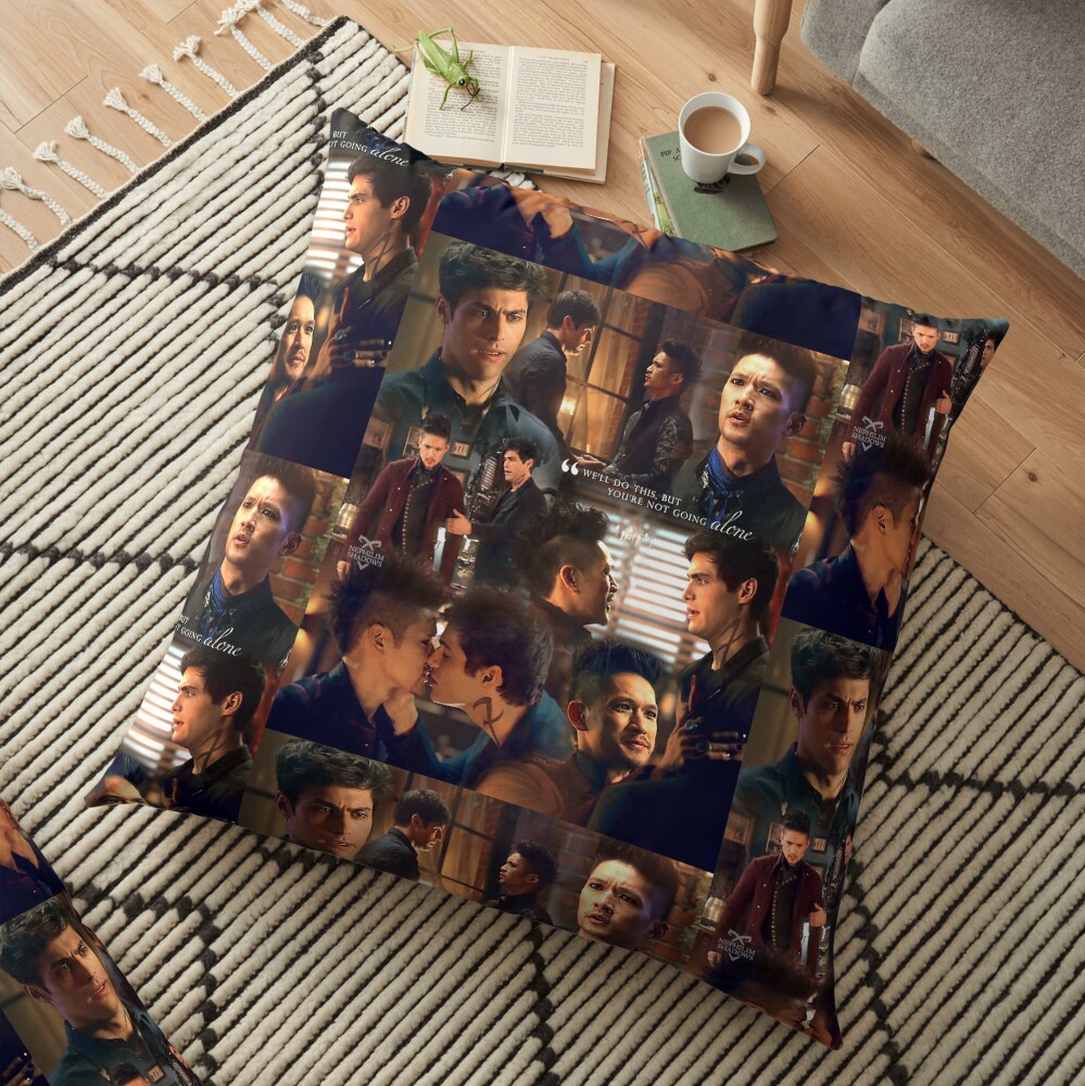 Malec Season 3 Floor Pillow