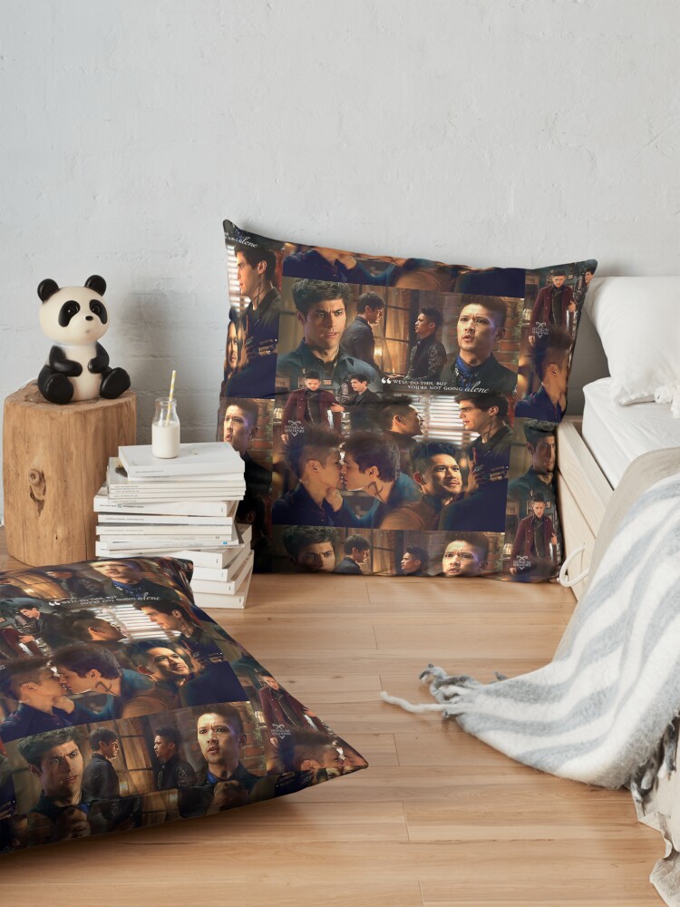 Alternate view of Malec Season 3 Floor Pillow