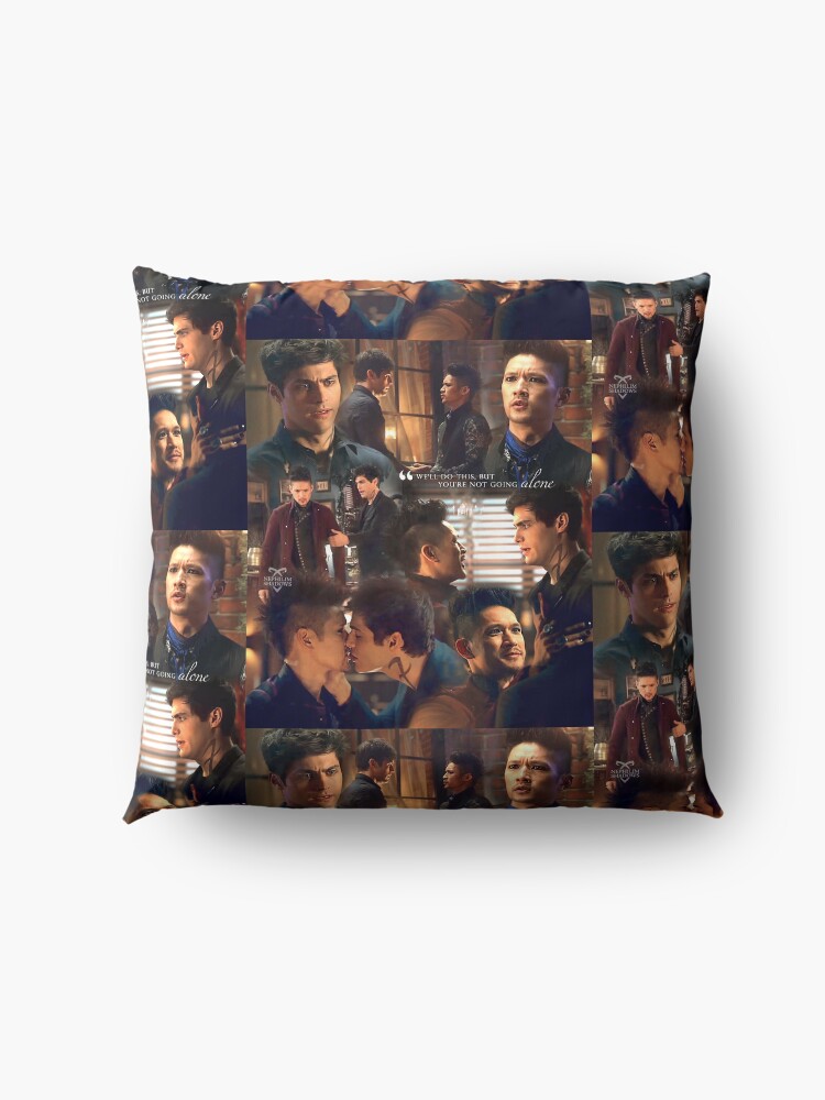 Alternate view of Malec Season 3 Floor Pillow