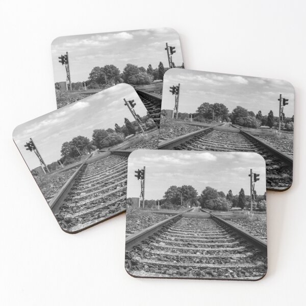 Item preview, Black and white railroad designed and sold by NatureSight.