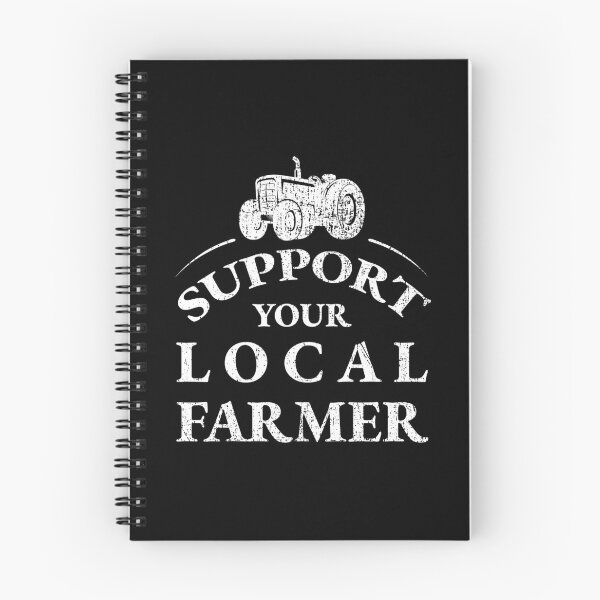 Item preview, Vintage Tractor Support Your Local Farmer Distressed designed and sold by LarkDesigns.