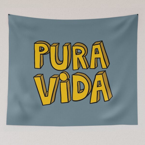 Item preview, Badly Drawn Pura Vida - Yellow  designed and sold by MOREDANKMEMES.