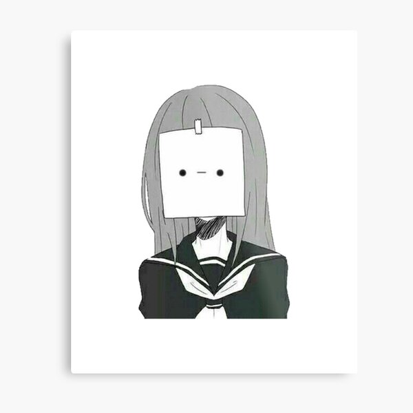 Sad Anime Girl Metal Print for Sale by LEVANKOV Items