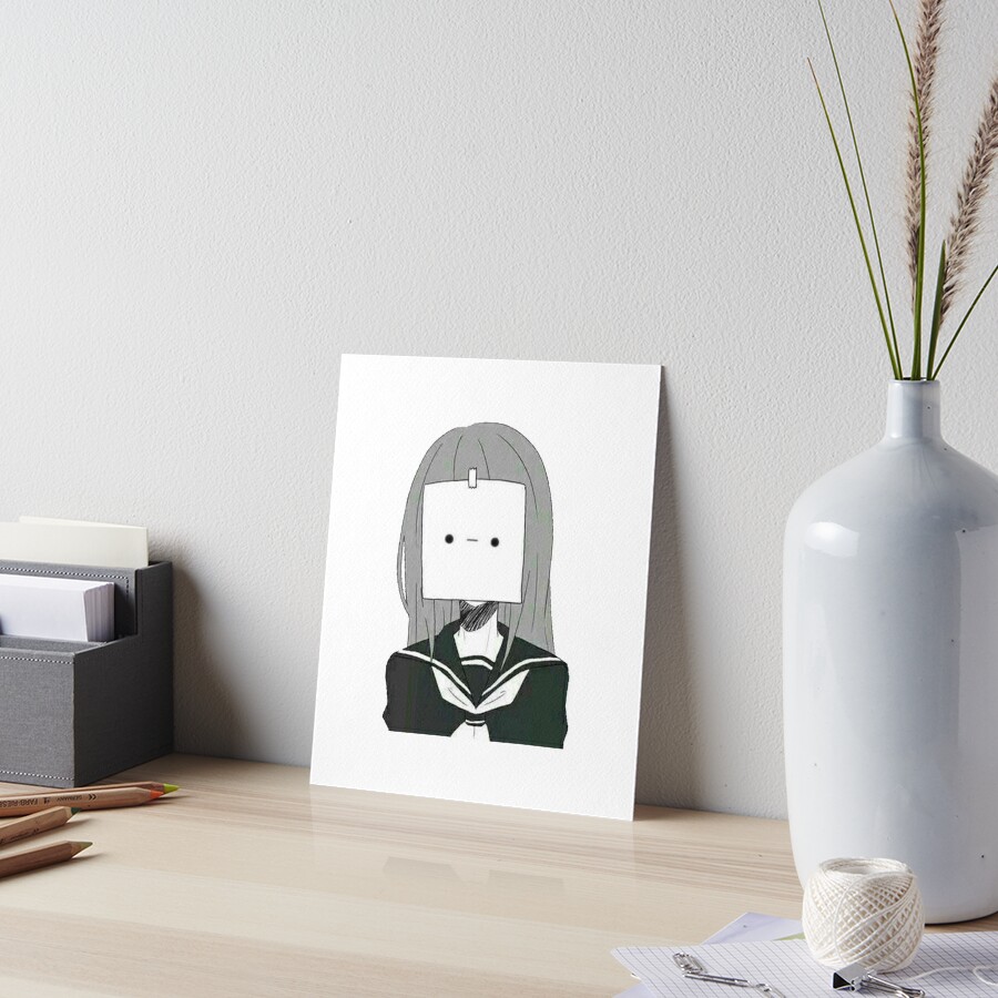 Póster for Sale con la obra «Triste anime chica» de LEVANKOV Items |  Redbubble