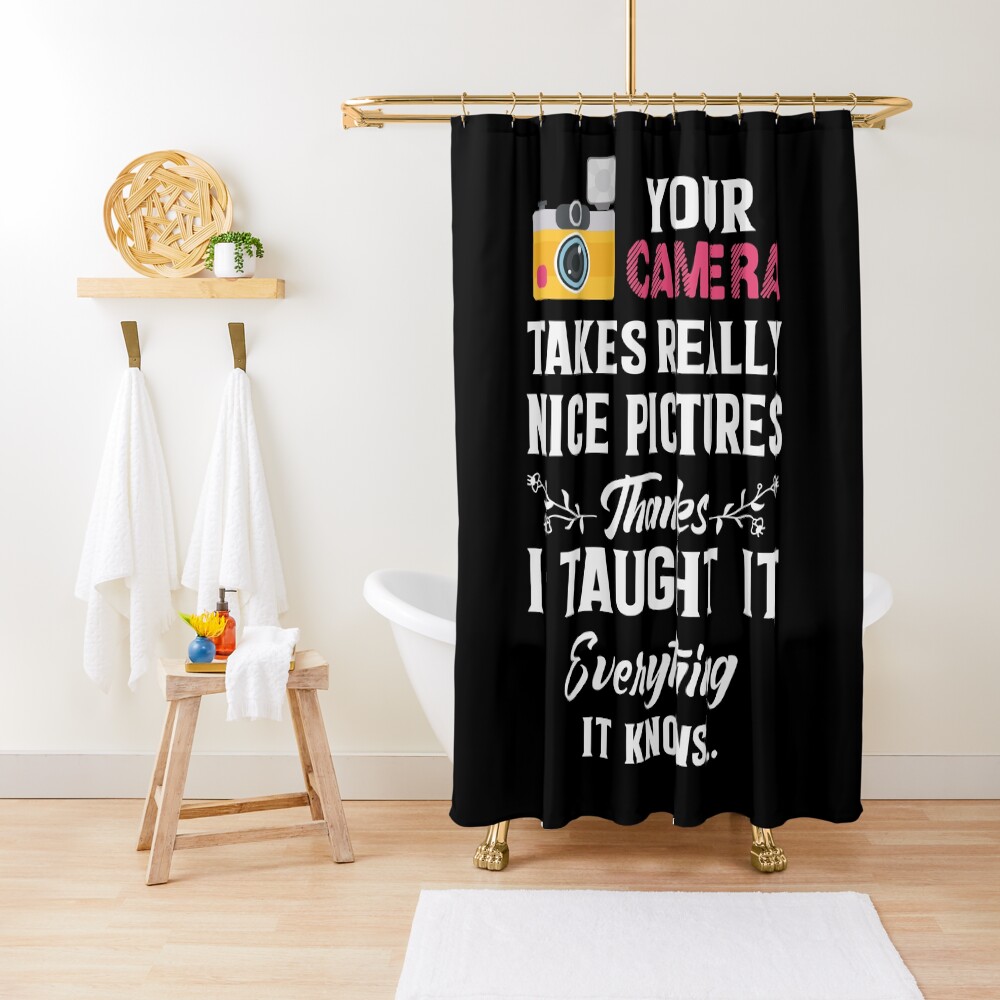 "Photographic Meme" Shower Curtain for Sale by carlhein Redbubble