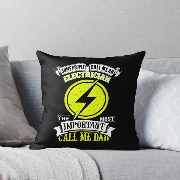 Item preview, Electrician Dad Gift para Electrician Father Yellow designed and sold by LarkDesigns.