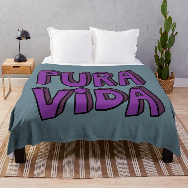 Item preview, Badly Drawn Pura Vida - Purple designed and sold by MOREDANKMEMES.