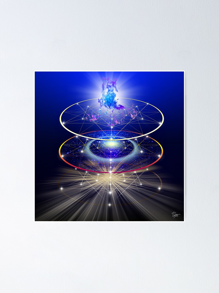Alternate view of Sacred Geometry 29 Poster