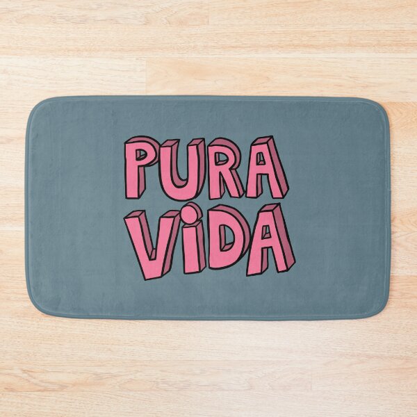 Item preview, Badly Drawn Pura Vida - Pink designed and sold by MOREDANKMEMES.