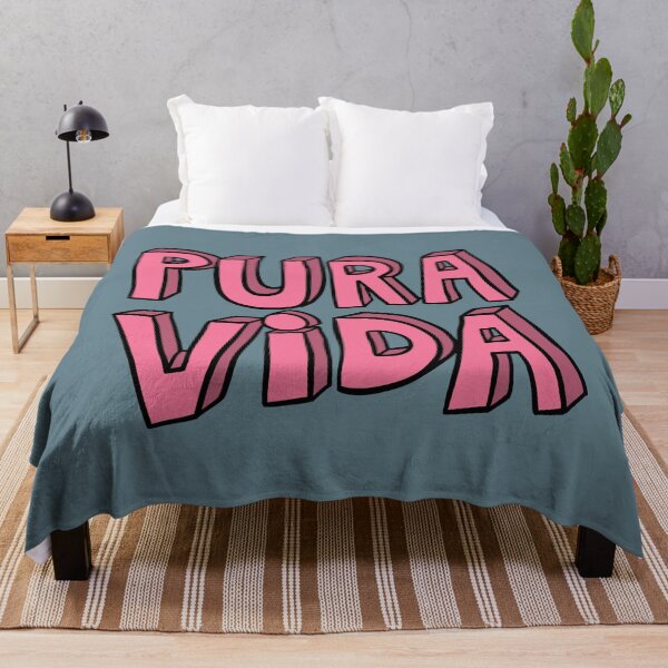 Item preview, Badly Drawn Pura Vida - Pink designed and sold by MOREDANKMEMES.