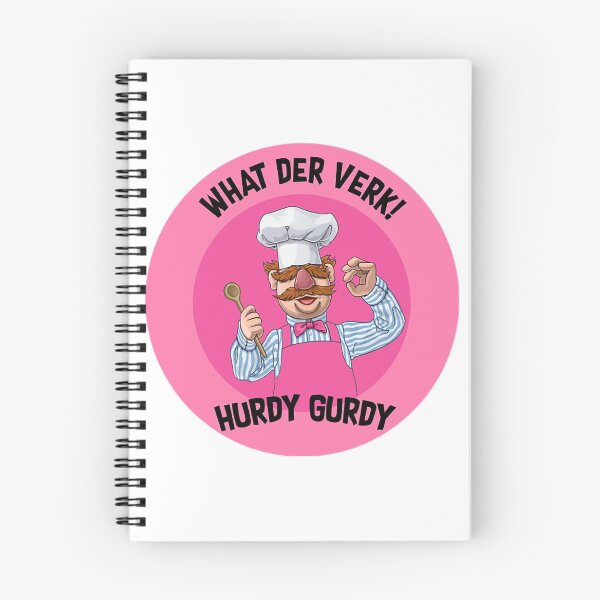 Item preview, What Der Verk Hurdy Gurdy Bork Bork Microwave Chef - Bad Cook Apron Gifts - Lazy Cooks - Funny Swedish Chef designed and sold by happygiftideas.