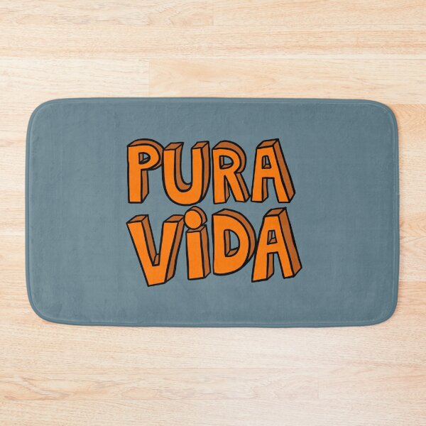 Item preview, Badly Drawn Pura Vida - Orange designed and sold by MOREDANKMEMES.
