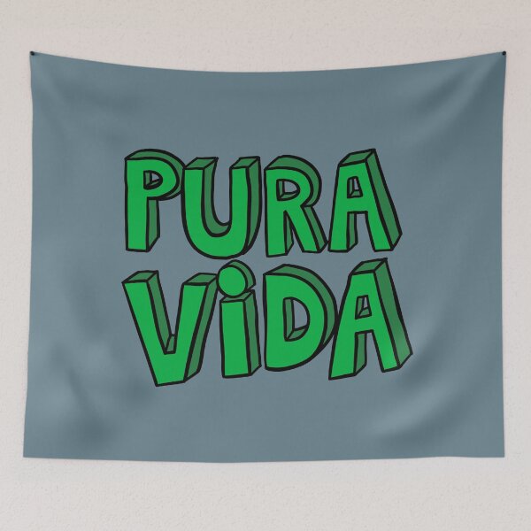 Item preview, Badly Drawn Pura Vida - Green designed and sold by MOREDANKMEMES.