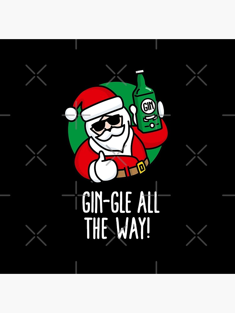 Gin-gle All the Way, Funny Christmas Holiday Card Gin-gle All the Way, Funny Christmas Holiday Card
