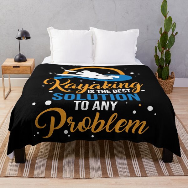 Item preview, Funny Kayaking Lover Gift - Best Solution To Any Problem - Kayaker designed and sold by kntranhoang.
