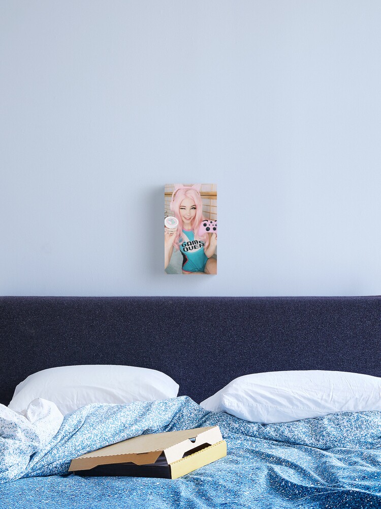 Belle Delphine Bath Water Art Board Print for Sale by Rainfalling