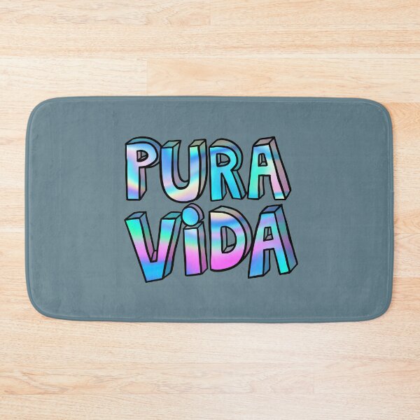 Item preview, Badly Drawn Pura Vida - Iridescent designed and sold by MOREDANKMEMES.