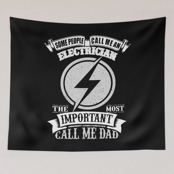 Item preview, Electrician Dad Gift for Electrician grey designed and sold by LarkDesigns.