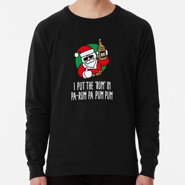 Merry Christmas Pa Rum Drinking Carol Gift Hoodies Sweat Shirts Sweatshirts