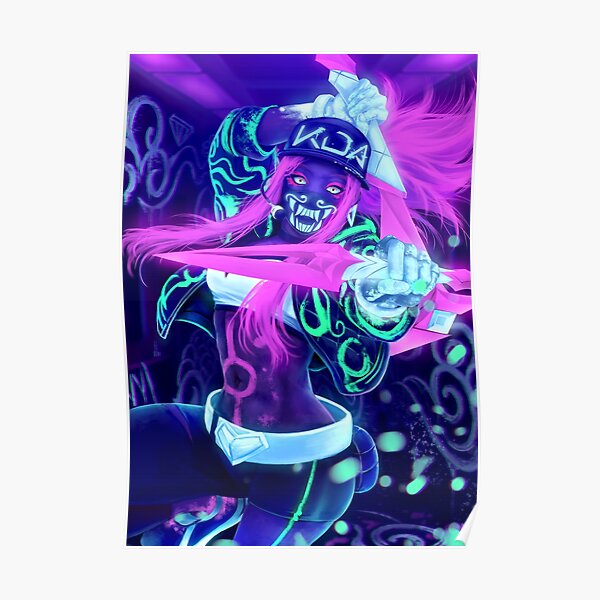 K/DA Akali Poster