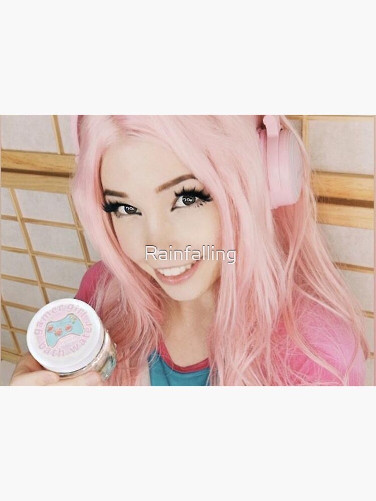 Belle Delphine Bath Water Art Board Print for Sale by Rainfalling