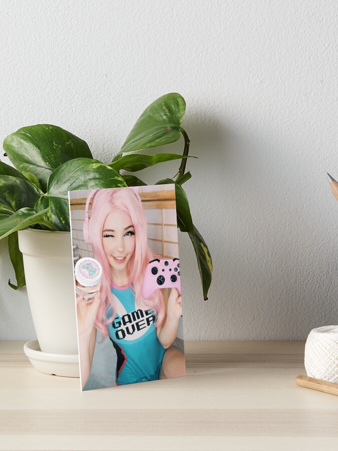 Belle Delphine Bath Water Art Board Print for Sale by Rainfalling