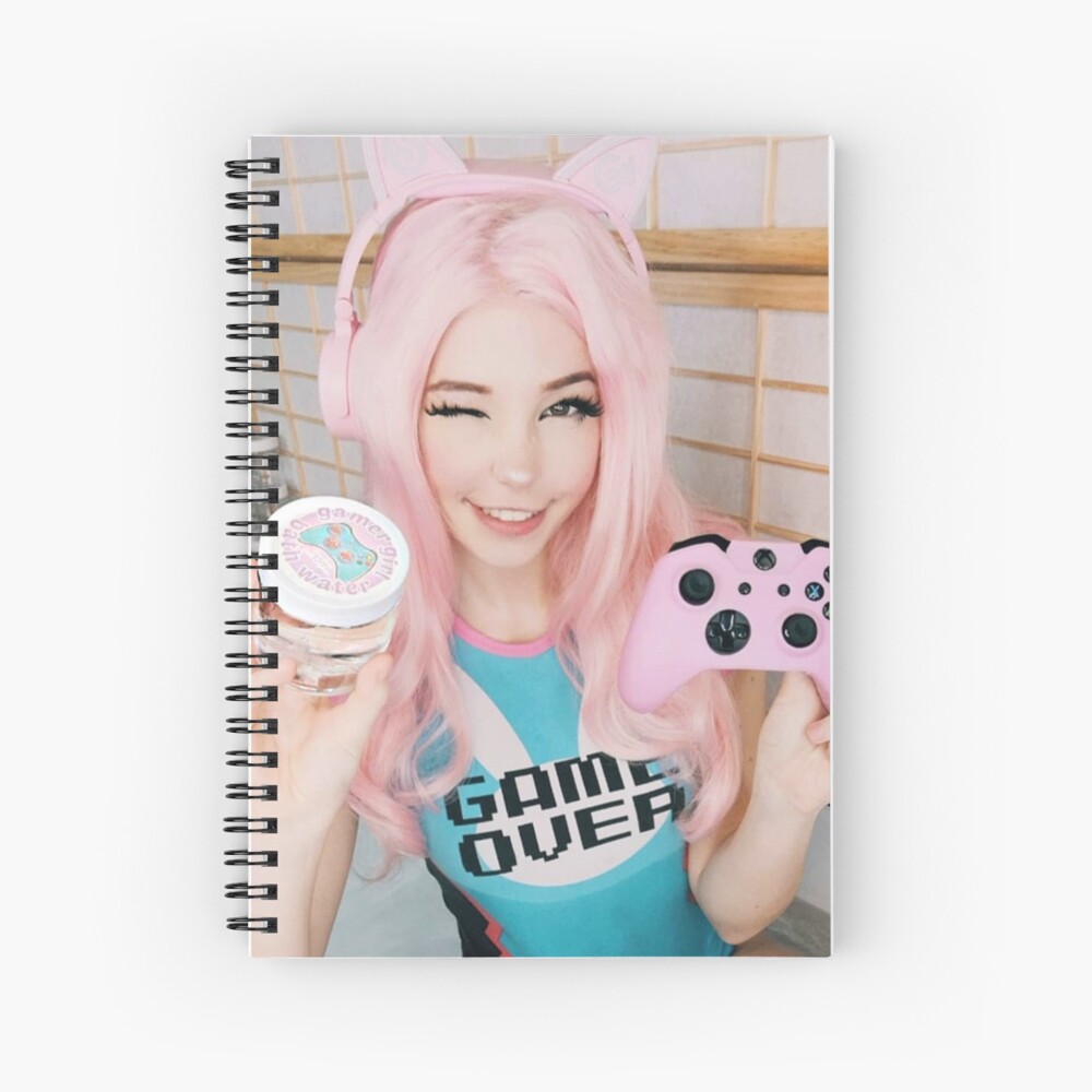 Cuaderno for Sale con la obra «Belle Delphine Gamer Girl» de Rainfalling |  Redbubble