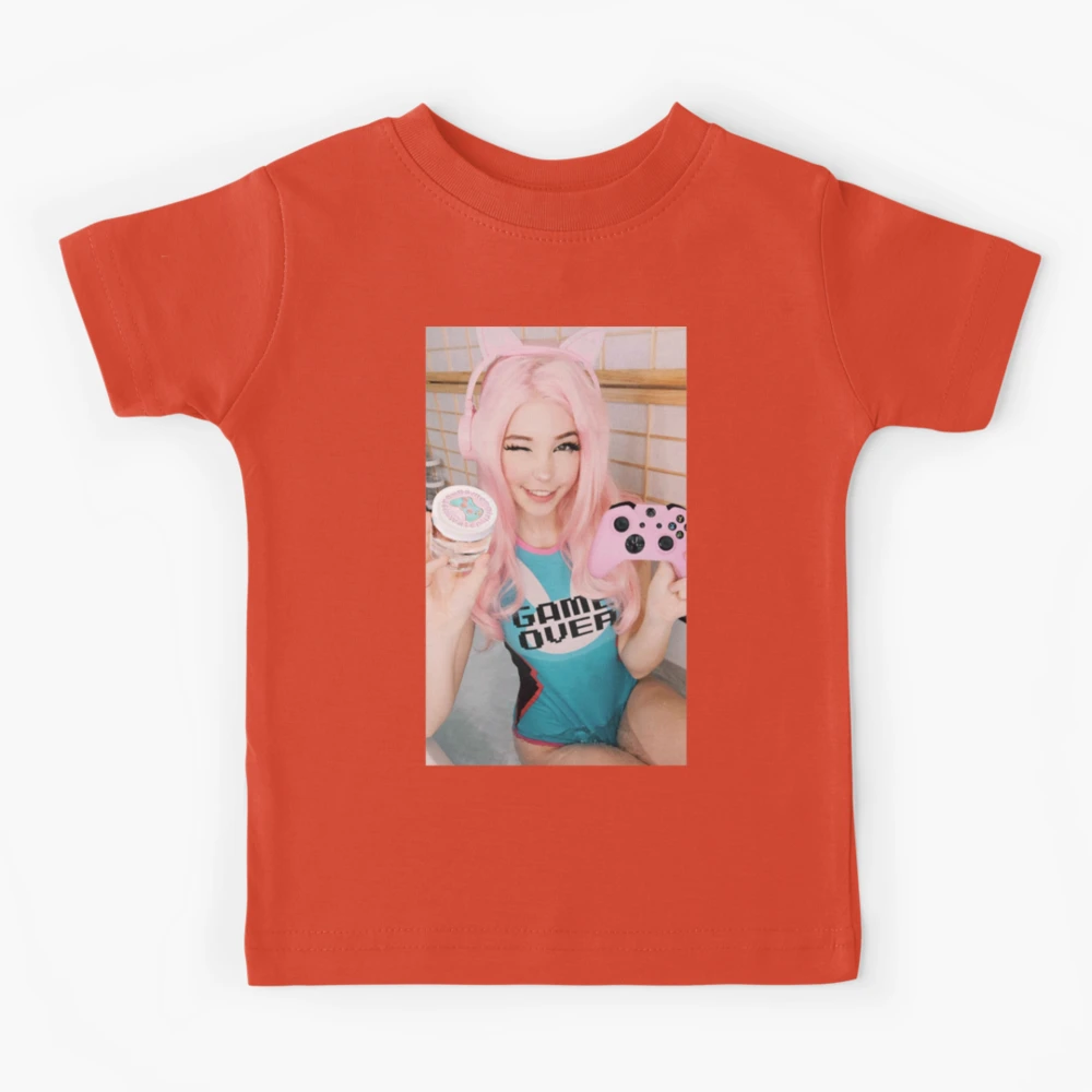 Belle Delphine Blink T Shirt 100% Cotton Belle Delphine Blink Gamer Girl  Bath Water Bell Delphine Belle Delphine Gamer Belle - AliExpress