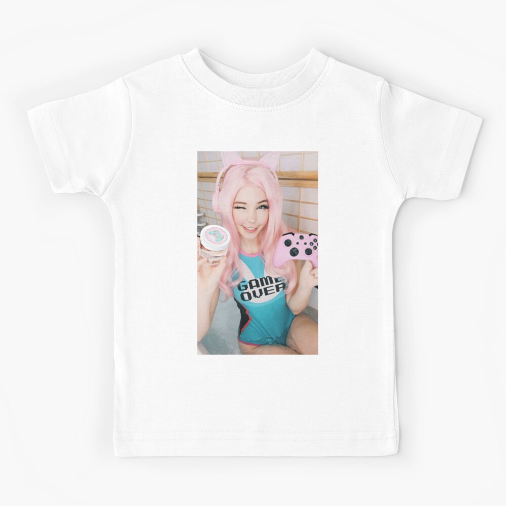 Belle Delphine Blink T Shirt 100% Cotton Belle Delphine Blink Gamer Girl  Bath Water Bell Delphine Belle Delphine Gamer Belle - AliExpress