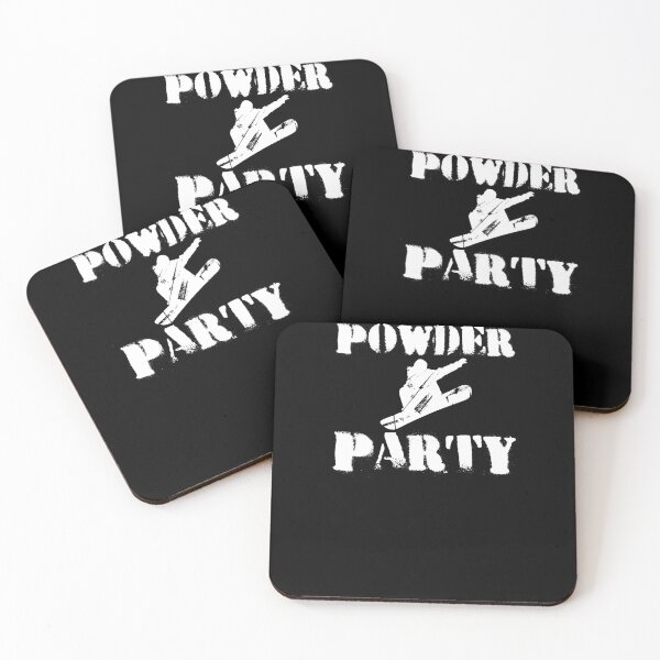 Item preview, Powder Party Snowboarding Snowboarding Freestyle Winter Wintersport designed and sold by VollNiceDesign.