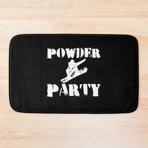Item preview, Powder Party Snowboarding Snowboarding Freestyle Winter Wintersport designed and sold by VollNiceDesign.