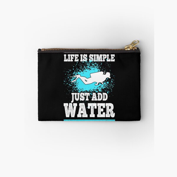 Item preview, Scuba Diving Life is Simple Just Add Water designed and sold by LarkDesigns.
