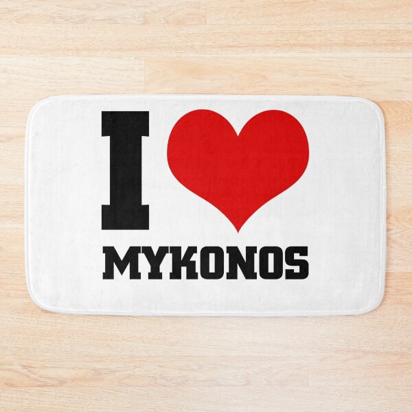 Item preview, I love MYKONOS designed and sold by Thestarrysky.