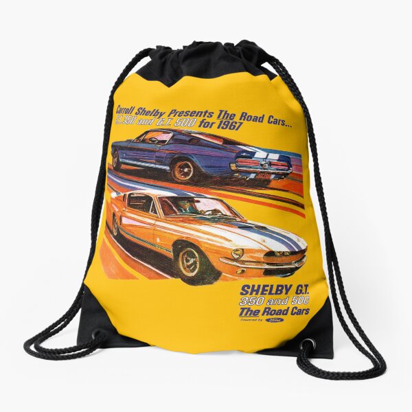 SHELBY COBRA GT 500 / GT 350 Drawstring Bag