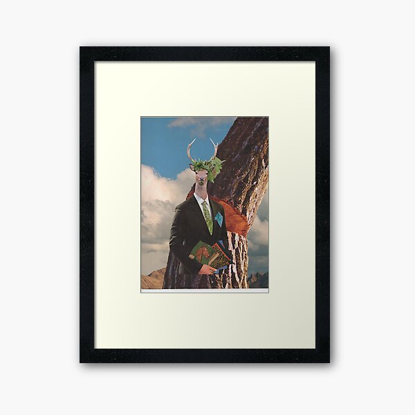 Environmental lawyer Framed Art Print