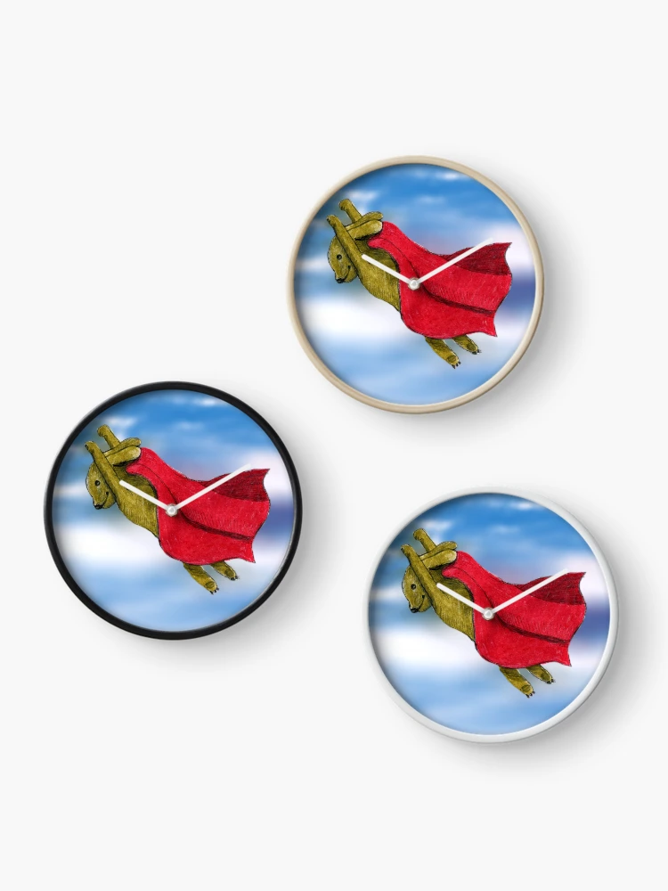 Thumbnail 3 of 4, Clock, Flying Dog - Turner designed and sold by RushingRiver.