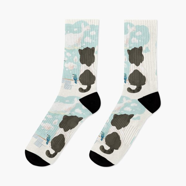 Item preview, A Cat's Day - Daydream Cloud Gazing designed and sold by twigsandpaper.
