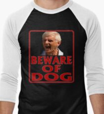 Beware of Barking Man Men's Baseball ¾ T-Shirt