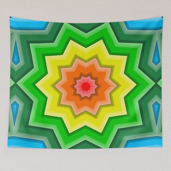 Item preview, Geometric star pattern #1 designed and sold by Carrie_Anne_Designs.