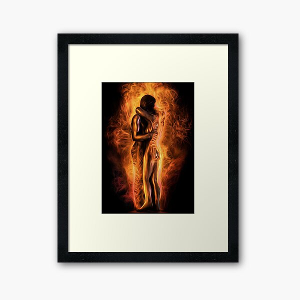Firestorm Framed Art Print